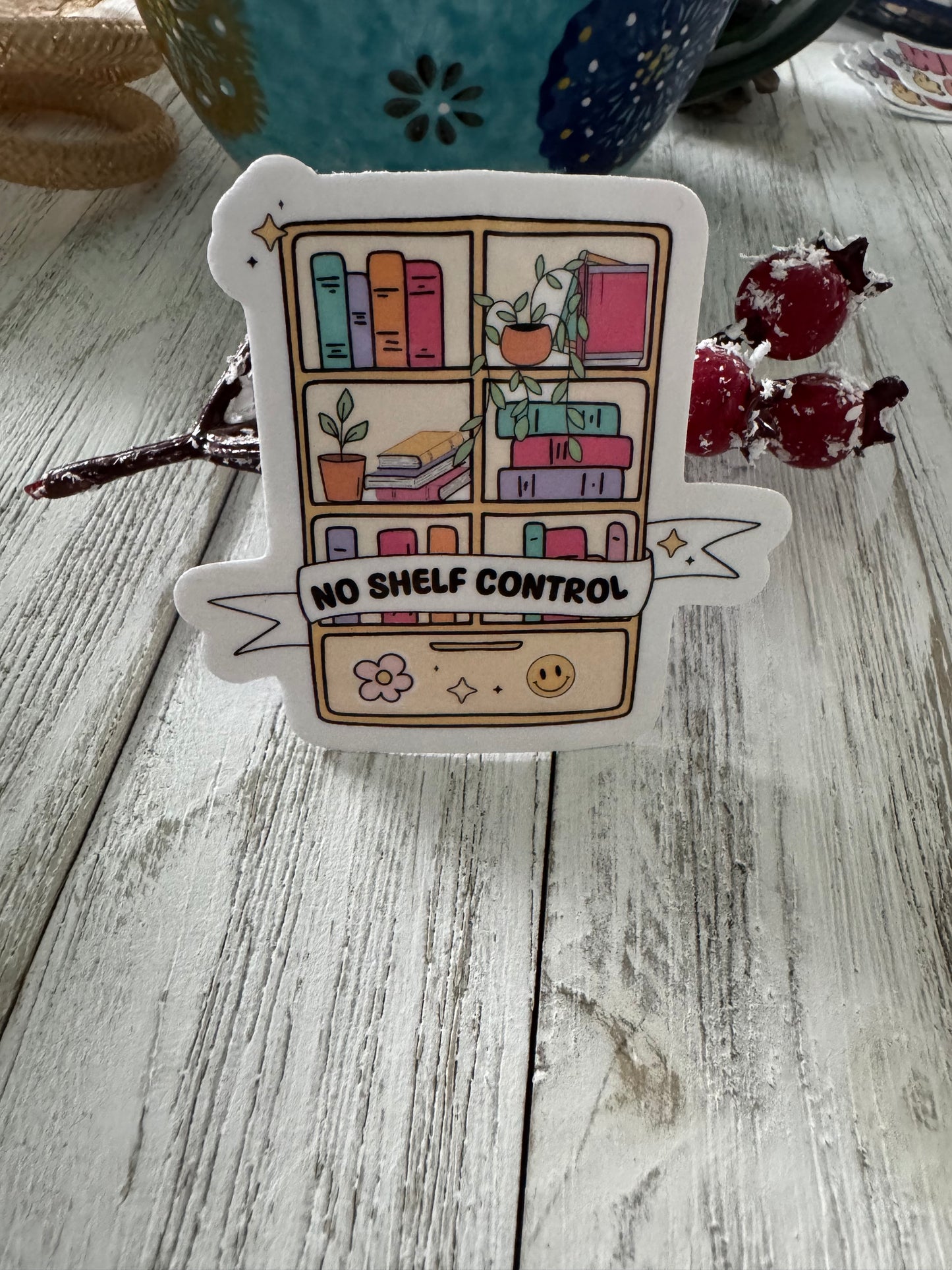 No Shelf Control Sticker