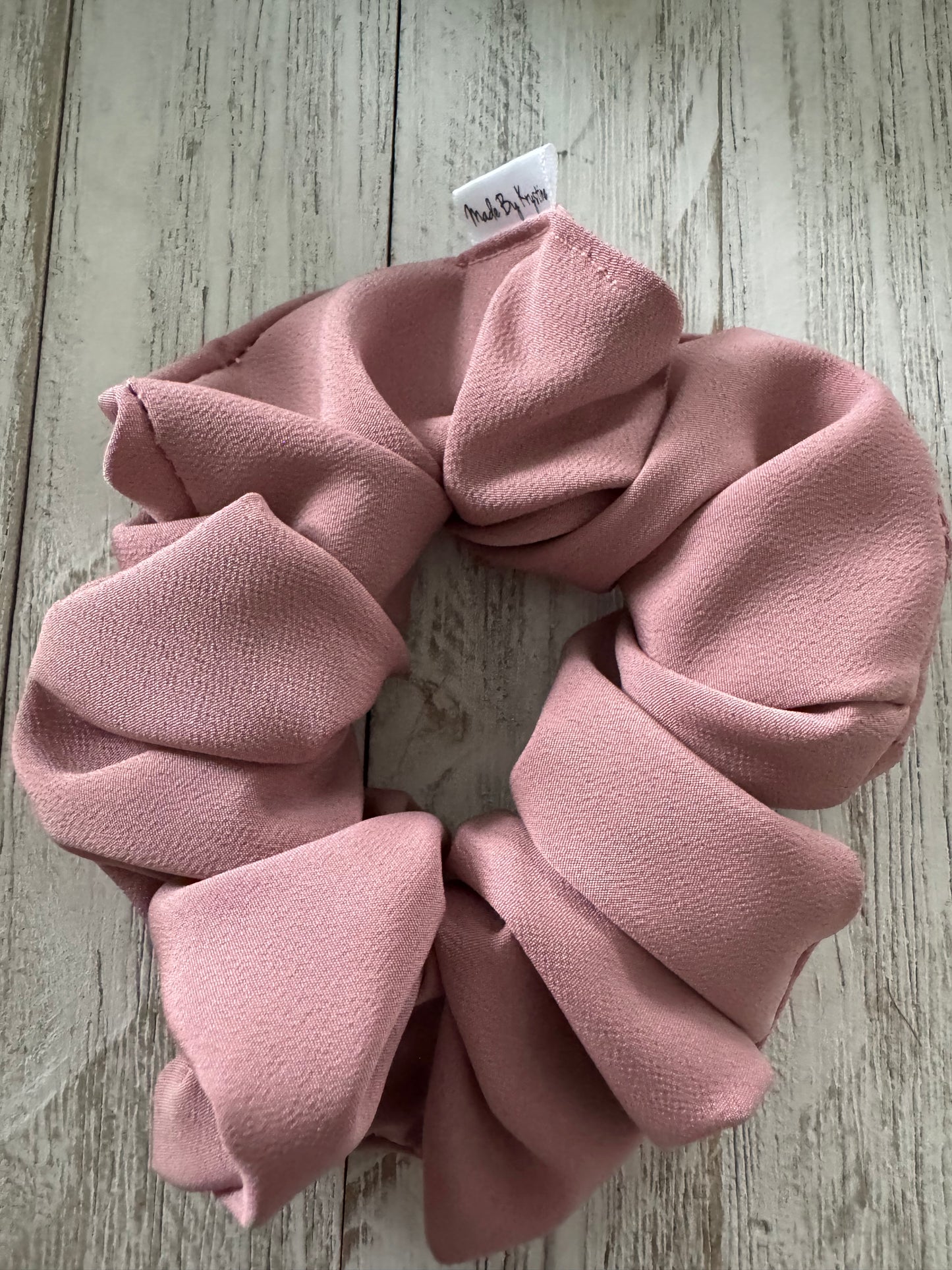 Dark Pink Drapey Scrunchie
