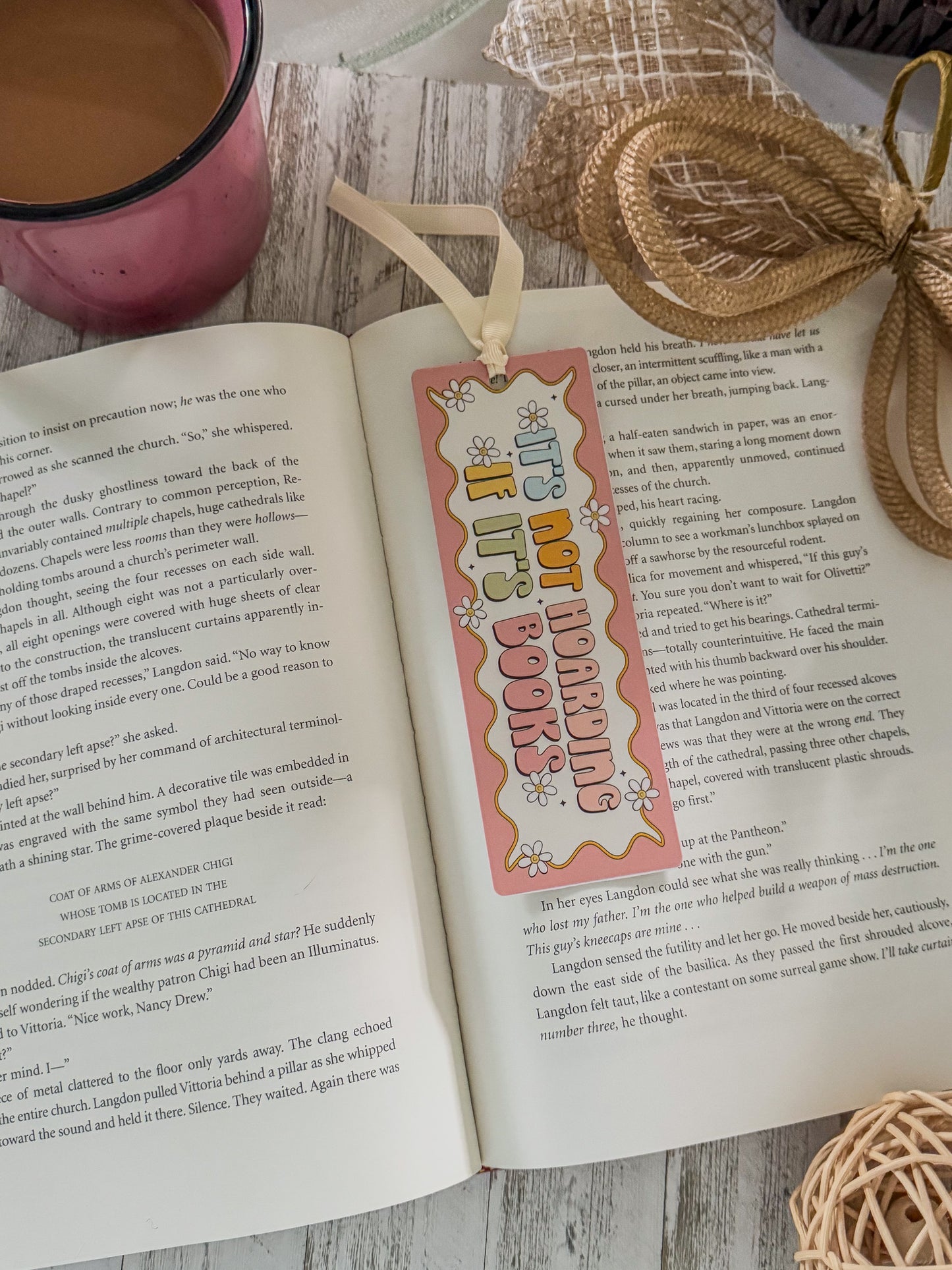 Not Hoarding Bookmark