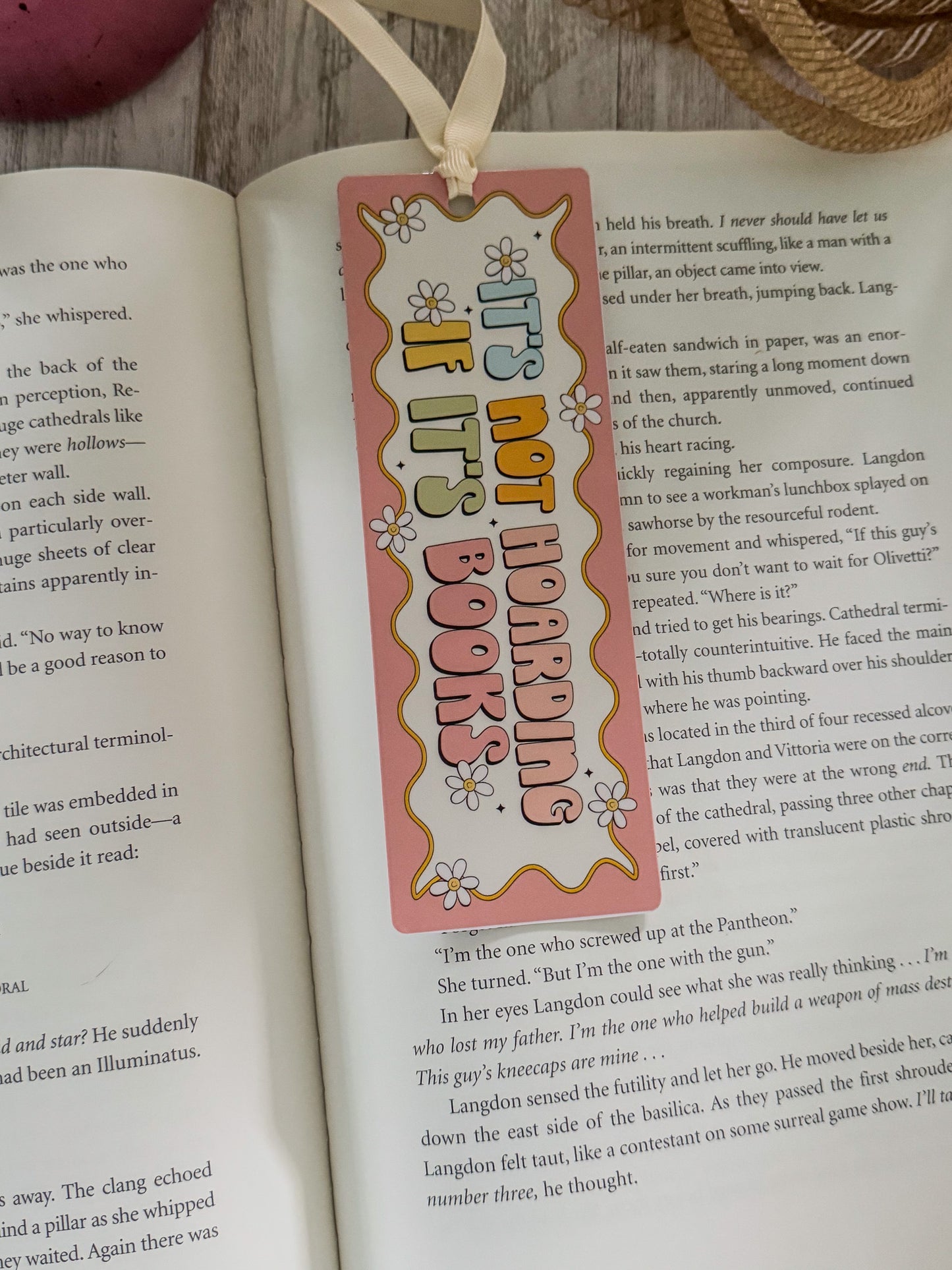 Not Hoarding Bookmark