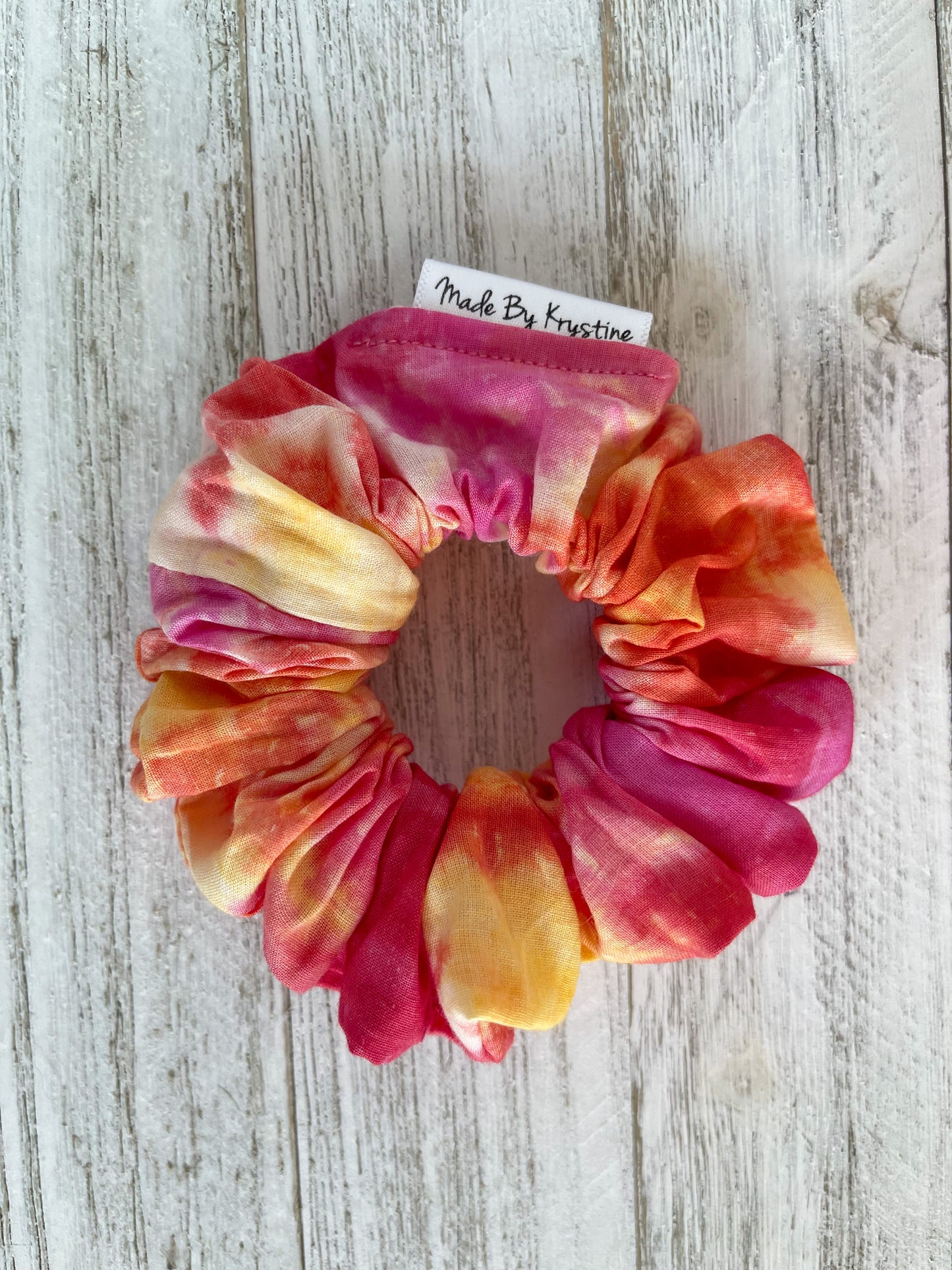 Pink and Yellow Tie-Dye Mini