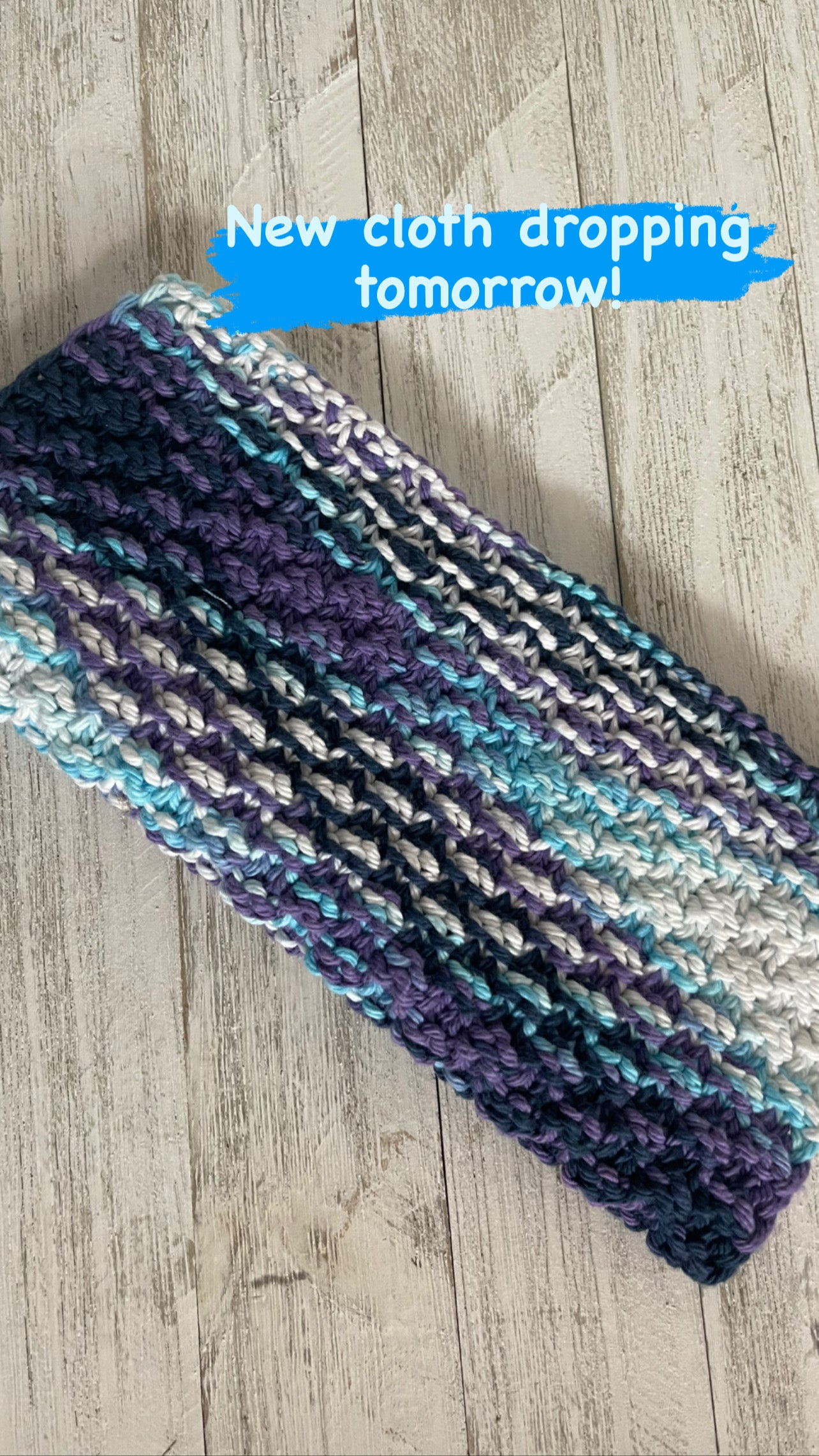 Shades of Blue Cloth