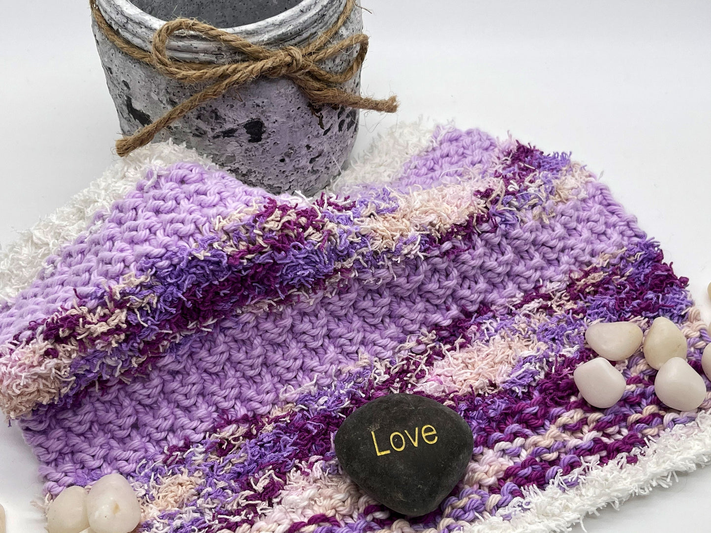 Pretty Purples Softie-Scrubbie