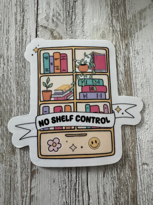 No Shelf Control Sticker