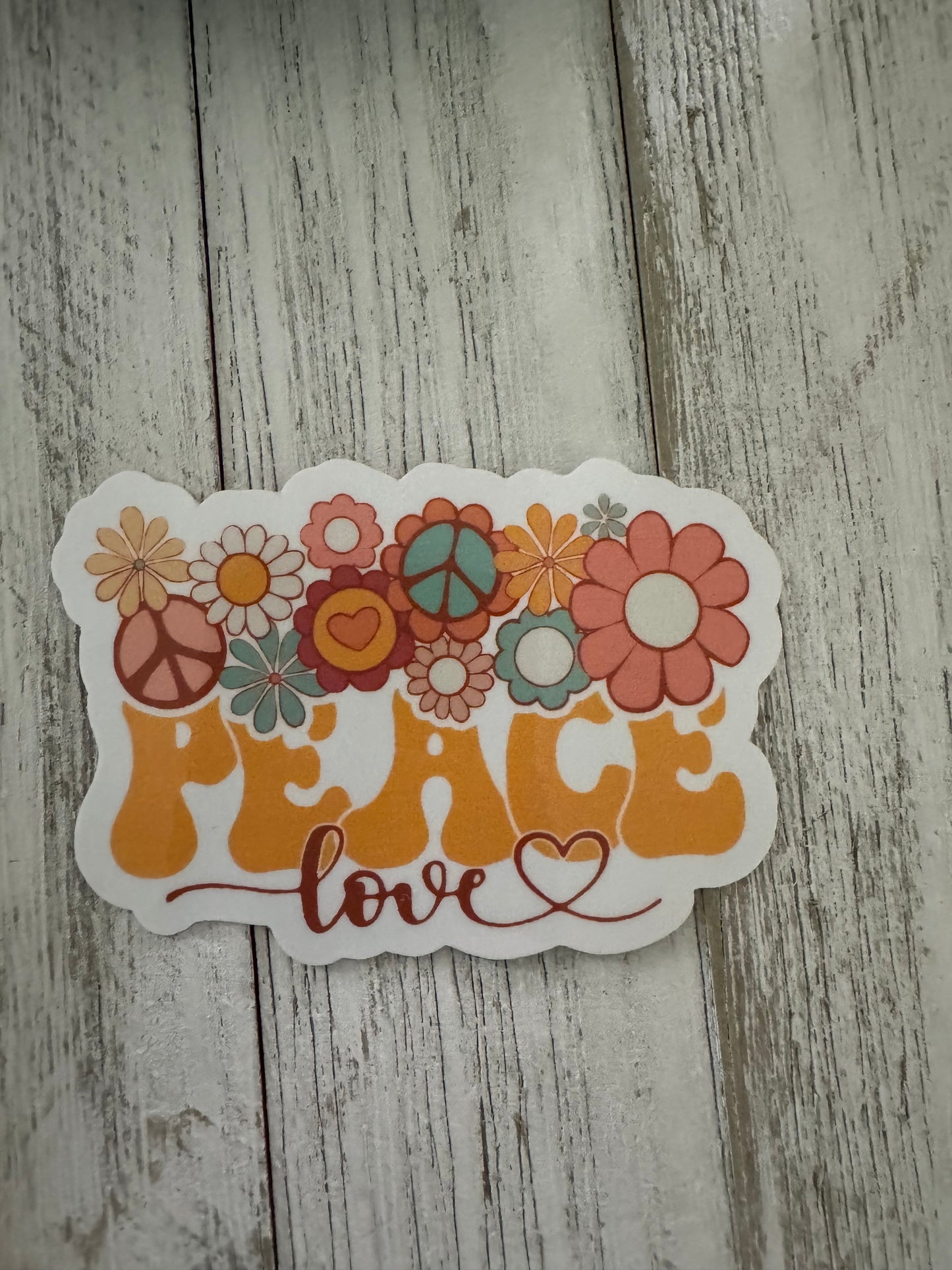 Peace Sticker