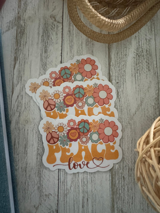 Peace Sticker